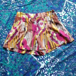 🛍Small Multicolor Shorts Womens Zip Forever21